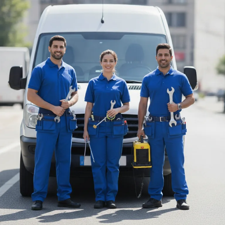 Industriewäscherei Team in Duisburg